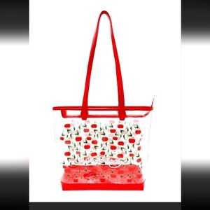 NWT ED HARDY CHERRY 🍒 TOTE MSRP $160